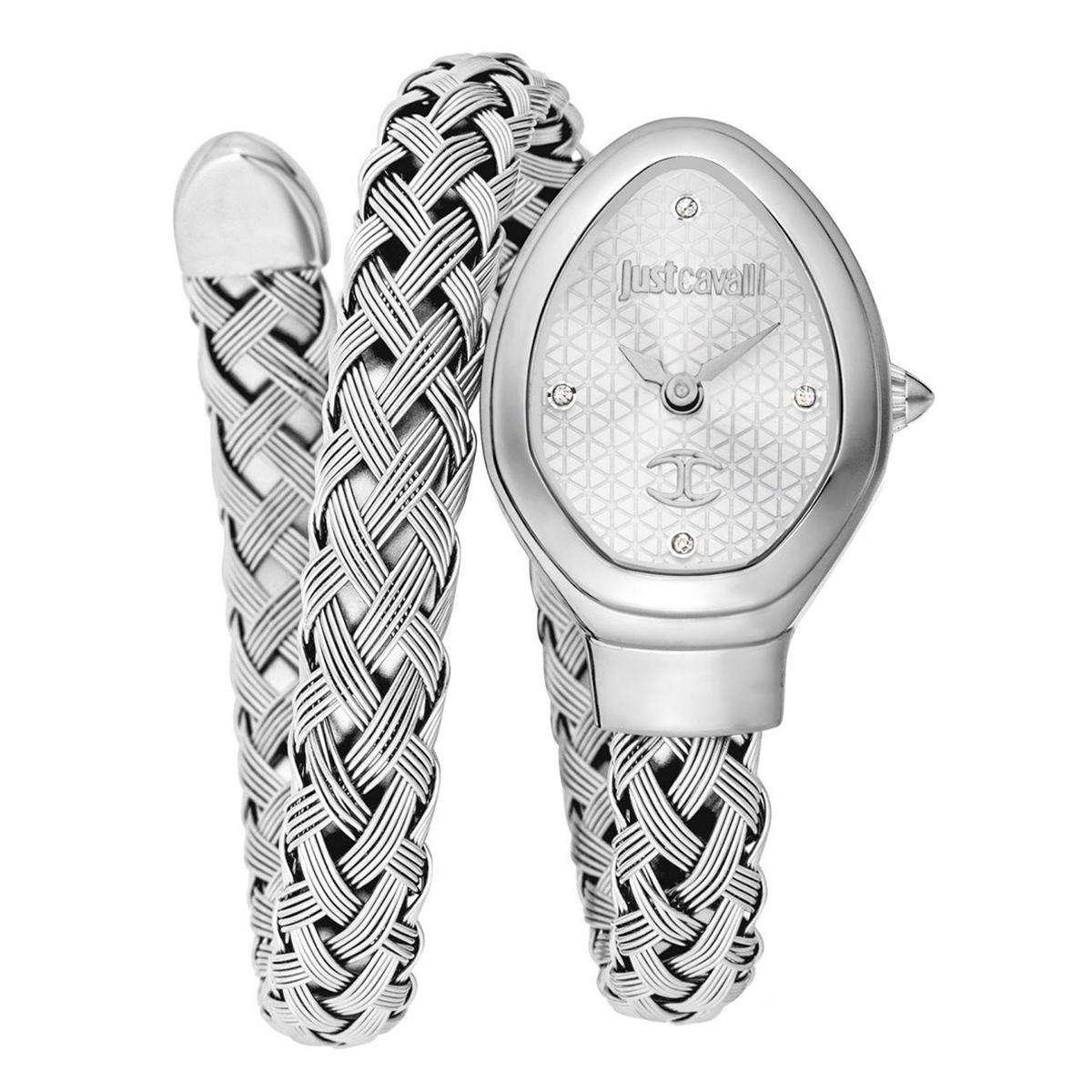 MONTRE JUST CAVALI FEMME ACIER